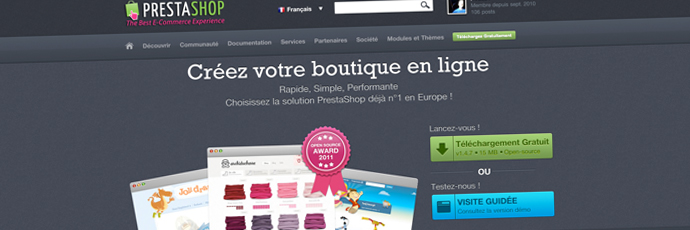Nouveau site pour votre freelance PrestaShop & WordPress