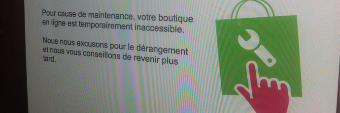 Bien utiliser la page de maintenance sur PrestaShop