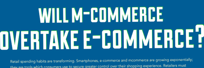 Infographie : le m-commerce va-t-il dépasser le e-commerce ?