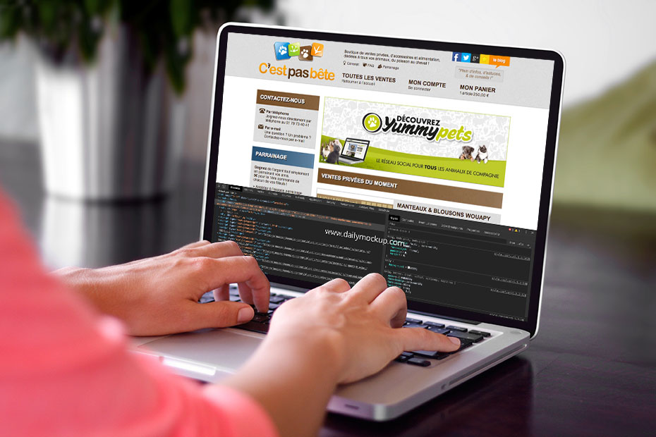 C&rsquo;est pas bête — Création sous PrestaShop & WordPress