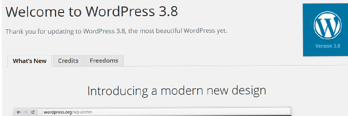 WordPress 3.8 : quelles nouveautés ?