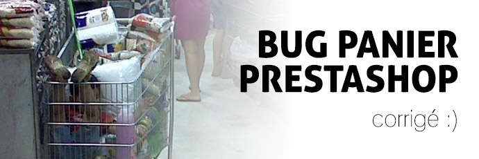 Impossible de supprimer un produit du panier sous PrestaShop