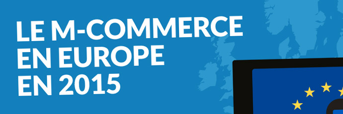 Infographie du m-commerce en Europe en 2015