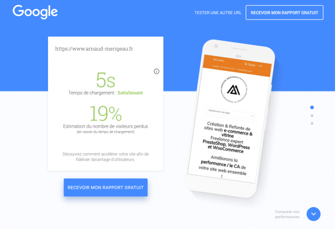 outil vitesse prestashop wordpress 1