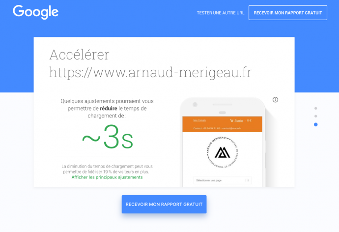 outil vitesse prestashop wordpress 3