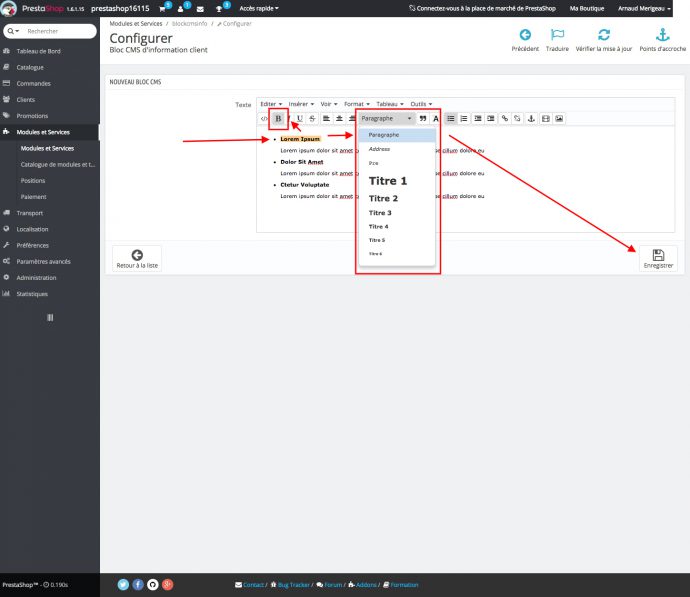 améliorer référencement prestashop 1.6 cms