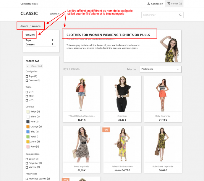 prestashop 1.7 ajouter champ categories