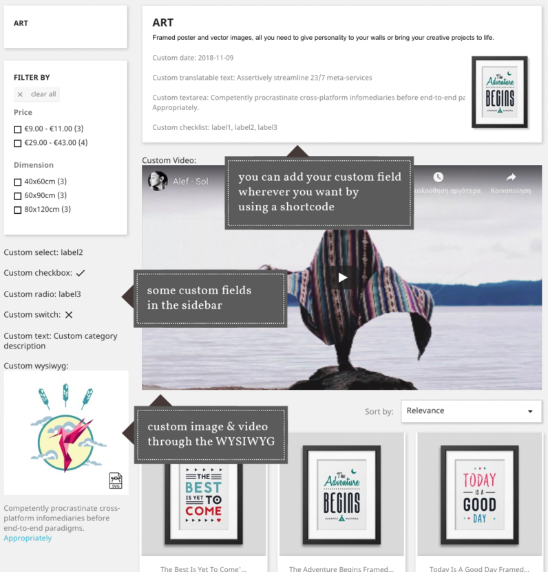 Advanced Custom Fields for Prestashop