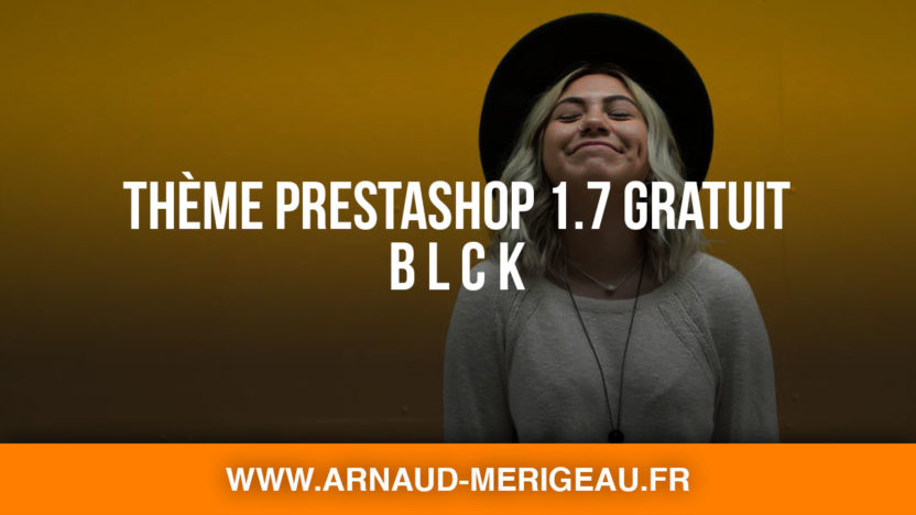 thème PrestaShop 1.7 gratuit blck