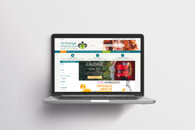 Archange Pharma — Migration depuis Powerboutique vers PrestaShop