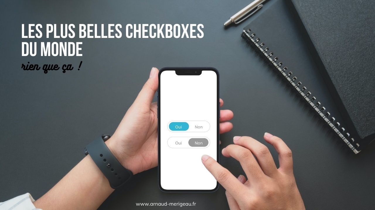 Comment intégrer les plus belles checkboxes du monde ?