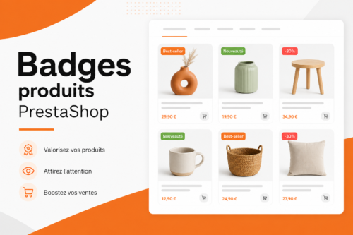 Module PrestaShop badges et flags produits personnalisés